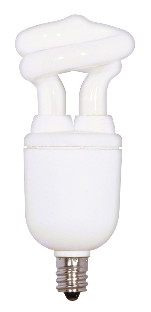 5W T2 Ultra Mini Spiral CFL Candelabra Base 5000K 120V VSHES7266